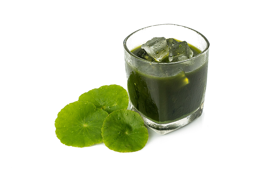 Nước rau má tươi nguyên chất giúp giảm ho