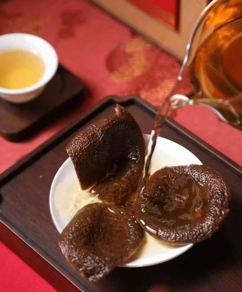 Trị ho bằng Vỏ quýt khô (trần bì) sắc nước uống